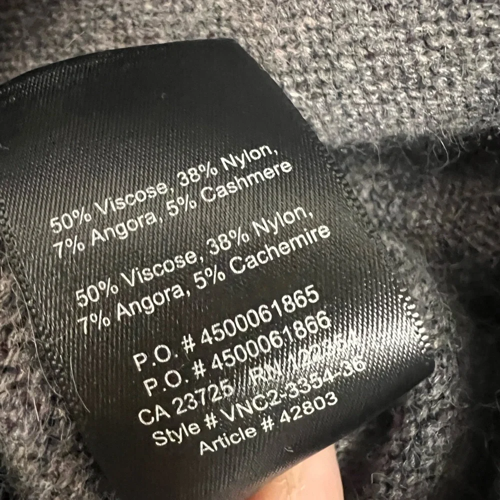 Aritzia Talula Charcoal Cardigan Sweater - Picture 7 of 7
